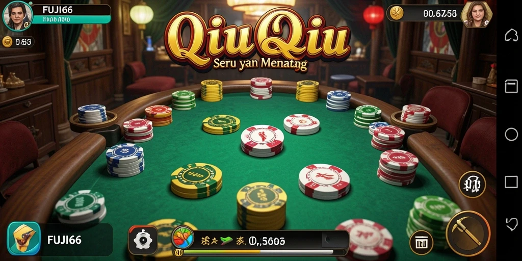 Screenshot gameplay QiuQiu yang menarik di FUJI66.