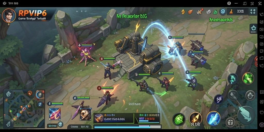 Tampilan gameplay RPVIP6 yang menarik dan penuh strategi.