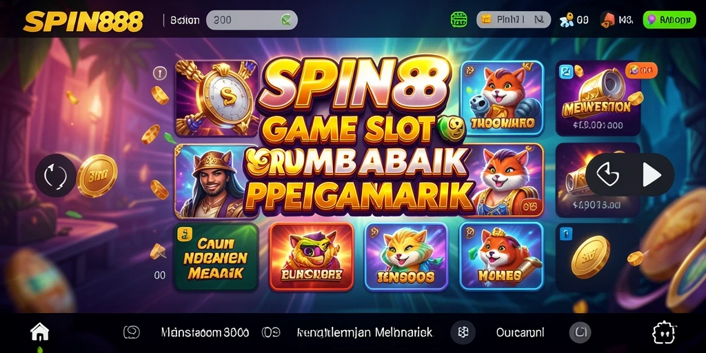 Tampilan gameplay SPIN88 yang menghadirkan keseruan Slot.